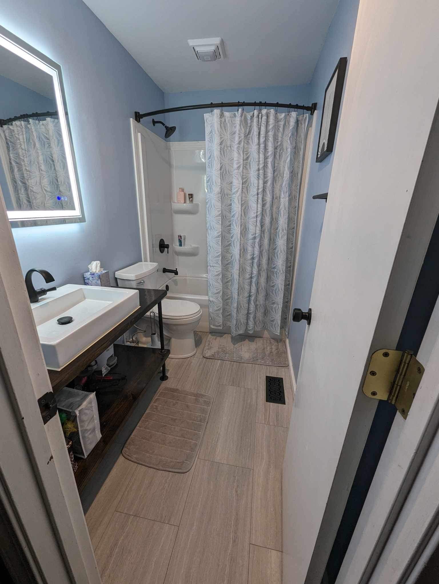 picture of bathroom renovation